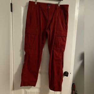 LEVI’S® XX CHINO SLIM TAPER FIT MEN'S PANTS Size 36X32 Maroon